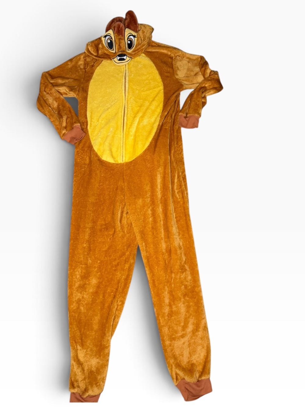 Disney Bambi Zip up Adult Costume/Pajama-Adult Medium